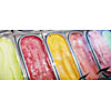 Colorful ice cream sortiment