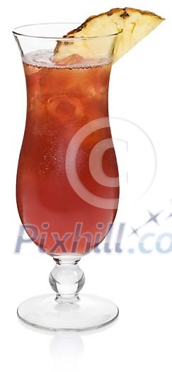 Mai Tai cocktail with clipping path Mai Tai cocktail with clipping path