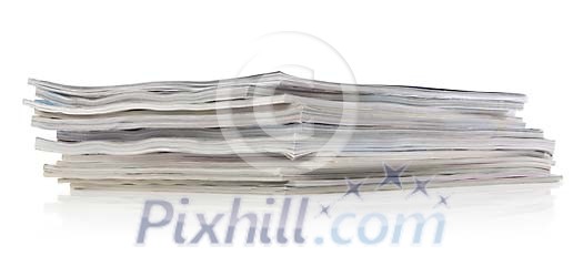 Stack of magazines Stack of magazines