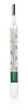 Isolated old style thermometer