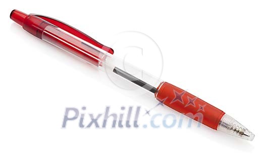 Isolated red pen Isolated red pen