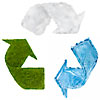 Digital Composite from Recycle Symbol