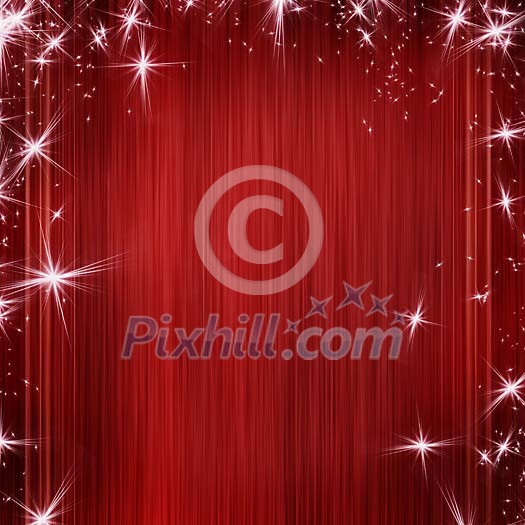 Digitally Generated Abstract Starburst pattern of Stars on Dark red design Digitally Generated Abstract Starburst pattern of Stars on Dark red design