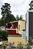 Houses and yards in Sweden