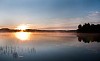 Sunrise at the lake