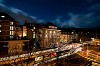 HDR image of night city view