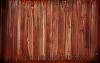 Old red wooden plank wall