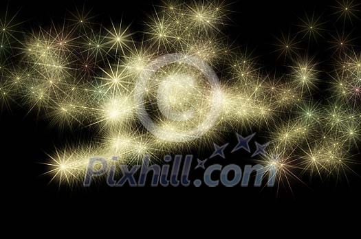 Background of bright stars Background of bright stars
