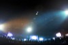 Image of defocused stadium lights at night