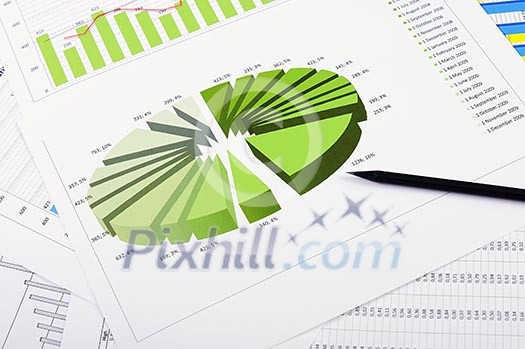 charts and graphs of sales of securities - workplace successful business man charts and graphs of sales of securities - workplace successful business man