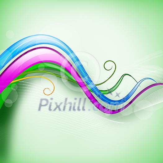 abstract background with green, pink, purple elements abstract background with green, pink, purple elements