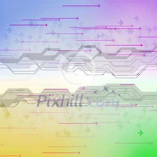abstract background with green, pink, purple elements abstract background with green, pink, purple elements