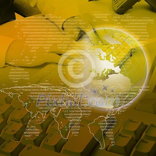 Colour collage with financial and business charts and graphs Colour collage with financial and business charts and graphs