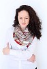portrait of a young pretty caucausian girl