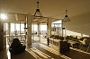 Designer living room in bright ligh