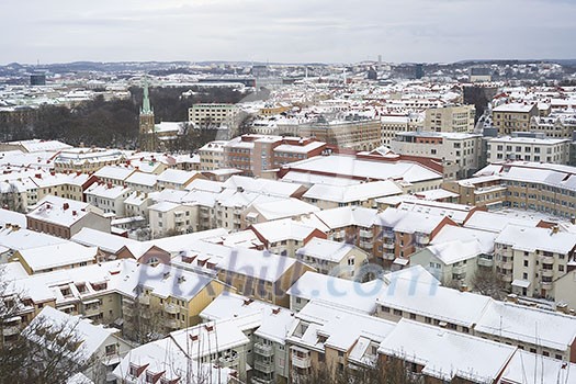 Snowy house roofs Snowy house roofs