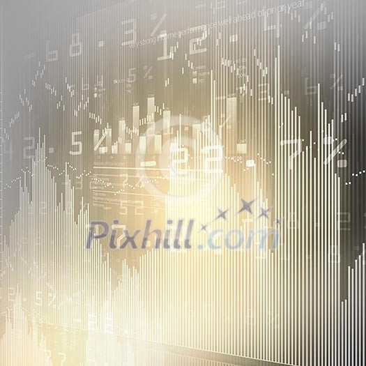 Abstract high tech background with graphs and diagrams Abstract high tech background with graphs and diagrams