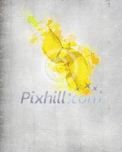 Background image with colorful splashes and drops Background image with colorful splashes and drops