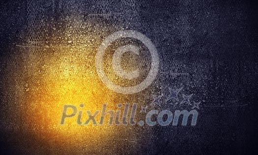 Background image. Dark wall with color lights Background image. Dark wall with color lights