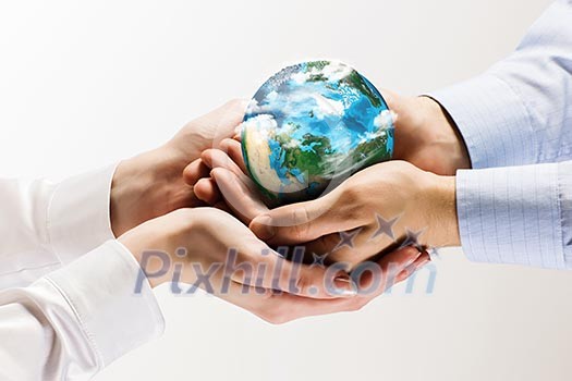 Let's save our planet earth. Ecology concept. Elements of this image are furnished by NASA Let's save our planet earth. Ecology concept. Elements of this image are furnished by NASA