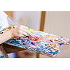 Close up image of child';s hands with palette