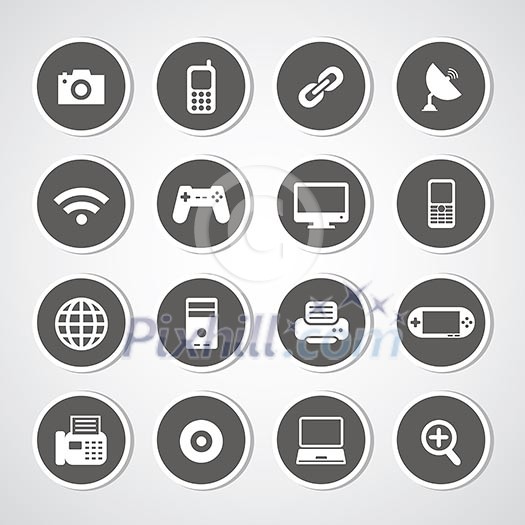 Icon IT set for use Icon IT set for use
