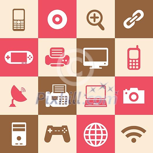 Icon IT set for use Icon IT set for use