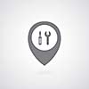 Setting symbol  pointer on gray background 