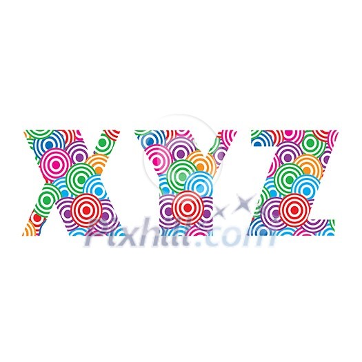 Font retro set for use Font retro set for use