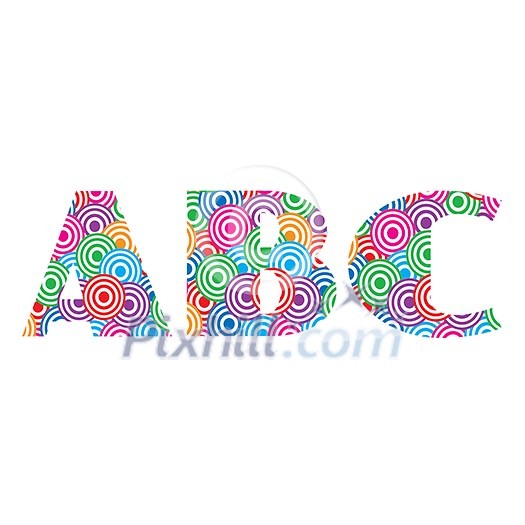 Font retro set for use Font retro set for use