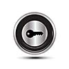 single button aluminum for use