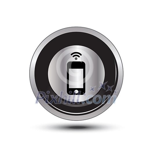 single button aluminum for use