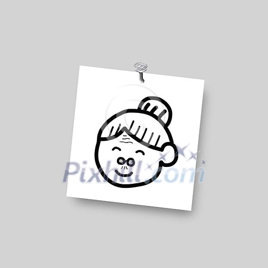 black cartoon set for use black cartoon set for use