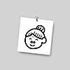 black cartoon set for use