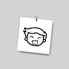 black cartoon set for use