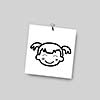 black cartoon set for use
