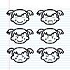 cartoon sketch set for use