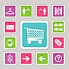 shopping mall icons set 2 from Illustration