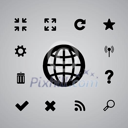 icon web set for use icon web set for use
