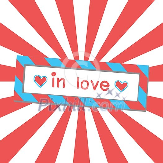 Vector in love for use Vector in love for use