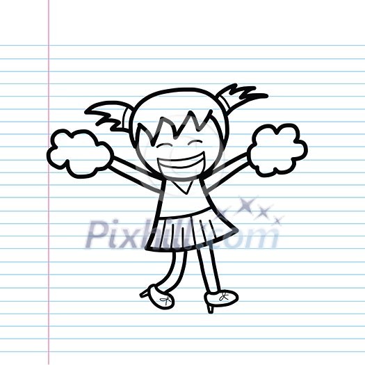 cartoon sketch set for use cartoon sketch set for use