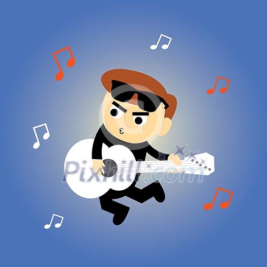 music vector cartoon style for use music vector cartoon style for use