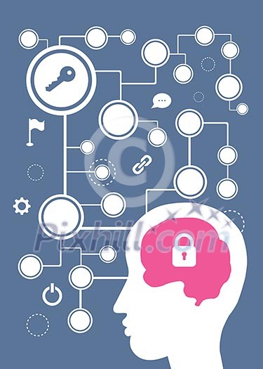 brain vector cartoon style for use brain vector cartoon style for use