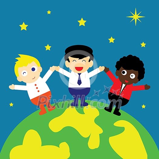 vector cartoon style for use vector cartoon style for use