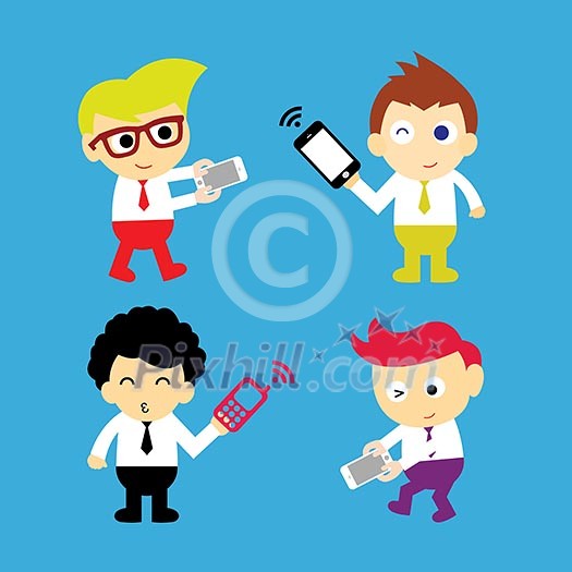 vector cartoon style for use vector cartoon style for use