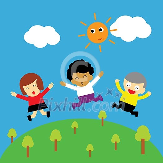 vector cartoon style for use vector cartoon style for use