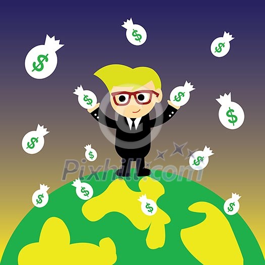 vector cartoon style for use vector cartoon style for use