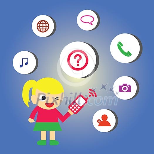 vector cartoon style for use vector cartoon style for use