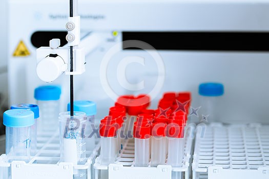 Chemistry lab (shallow DOF; color toned image) Chemistry lab (shallow DOF; color toned image)