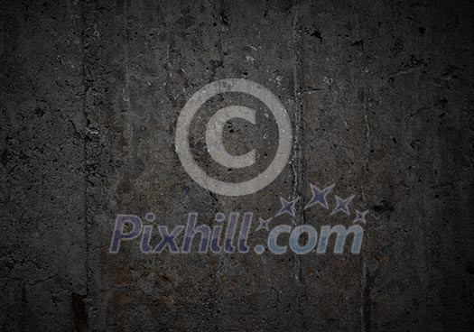 Dark background image of black wall. Place for text Dark background image of black wall. Place for text